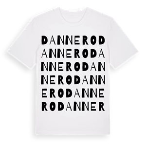 Dannero ordlek t-shirt – ekologisk bomull t-shirt från Pinshirt