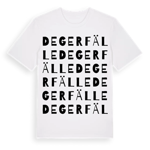 Degerfälle ordlek t-shirt – ekologisk bomull t-shirt från Pinshirt