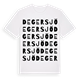 Degersjö ordlek t-shirt