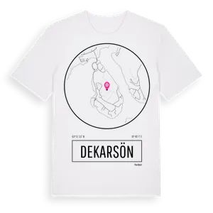 Dekarsön t-shirt – ekologisk bomull t-shirt från Pinshirt