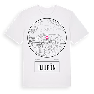 Djupön t-shirt – ekologisk bomull t-shirt från Pinshirt