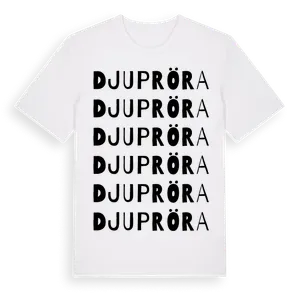 Djupröra ordlek t-shirt – ekologisk bomull t-shirt från Pinshirt