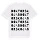 Doktorskojan ordlek t-shirt