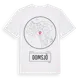 White t-shirt med Domsjö t-shirt
