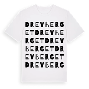 Drevberget ordlek t-shirt – ekologisk bomull t-shirt från Pinshirt