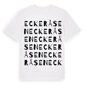 Eckeråsen ordlek t-shirt – ekologisk bomull t-shirt från Pinshirt