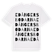 Edångersbodarna ordlek t-shirt