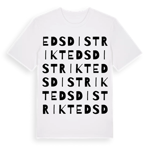 Eds distrikt ordlek t-shirt – ekologisk bomull t-shirt från Pinshirt