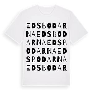 Edsbodarna ordlek t-shirt – ekologisk bomull t-shirt från Pinshirt