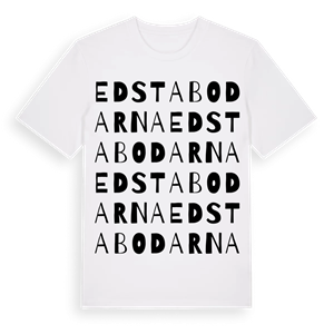 Edstabodarna ordlek t-shirt – ekologisk bomull t-shirt från Pinshirt