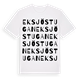 Eksjöstugan ordlek t-shirt