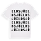 Eldsjö ordlek t-shirt