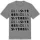 Mid Heather Gray t-shirt med Eliasmyrorna ordlek t-shirt