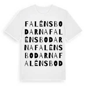 Falénsbodarna ordlek t-shirt – ekologisk bomull t-shirt från Pinshirt