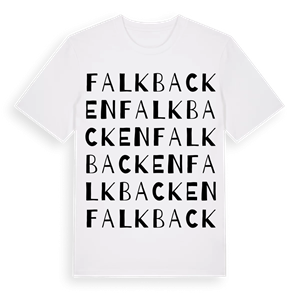 Falkbacken ordlek t-shirt – ekologisk bomull t-shirt från Pinshirt