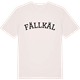 Vintage White t-shirt med Fällkäl böjd t-shirt