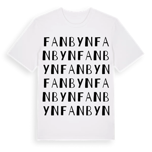 Fanbyn ordlek t-shirt – ekologisk bomull t-shirt från Pinshirt