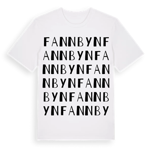 Fannbyn ordlek t-shirt – ekologisk bomull t-shirt från Pinshirt