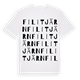 Filitjärn ordlek t-shirt