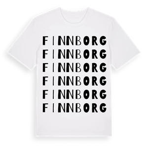 Finnborg ordlek t-shirt – ekologisk bomull t-shirt från Pinshirt