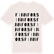 Vintage White t-shirt med Finnfors ordlek t-shirt