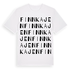 Finnkajen ordlek t-shirt – ekologisk bomull t-shirt från Pinshirt