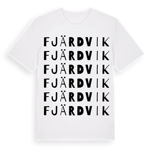 Fjärdvik ordlek t-shirt – ekologisk bomull t-shirt från Pinshirt