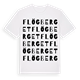 Flögberget ordlek t-shirt