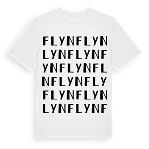 Flyn ordlek t-shirt – ekologisk bomull t-shirt från Pinshirt