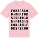 Pink Cotton t-shirt med Forsåsbodarna ordlek t-shirt