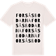 Vintage White t-shirt med Forsåsbodarna ordlek t-shirt