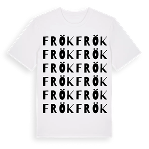 Frök ordlek t-shirt – ekologisk bomull t-shirt från Pinshirt