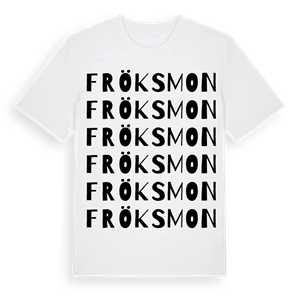 Fröksmon ordlek t-shirt – ekologisk bomull t-shirt från Pinshirt