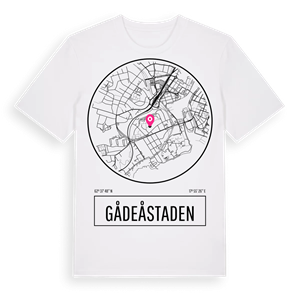 Gådeåstaden t-shirt – ekologisk bomull t-shirt från Pinshirt