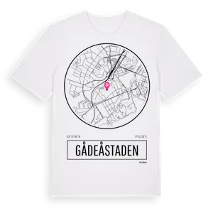 Gådeåstaden t-shirt – ekologisk bomull t-shirt från Pinshirt