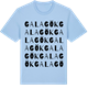 Blue Soul t-shirt med Galagök ordlek t-shirt