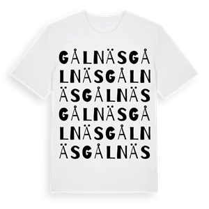 Gålnäs ordlek t-shirt – ekologisk bomull t-shirt från Pinshirt