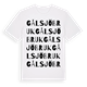 Gålsjö bruk ordlek t-shirt