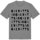 Mid Heather Gray t-shirt med Galvattsån ordlek t-shirt