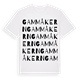 Gammåkern ordlek t-shirt