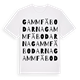 Gammfäbodarna ordlek t-shirt