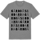 Mid Heather Gray t-shirt med Gårdnäsbodarna ordlek t-shirt