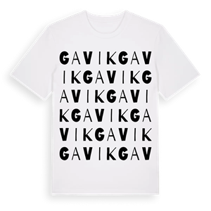 Gavik ordlek t-shirt – ekologisk bomull t-shirt från Pinshirt