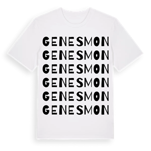Genesmon ordlek t-shirt – ekologisk bomull t-shirt från Pinshirt