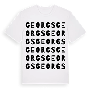 Georgs ordlek t-shirt – ekologisk bomull t-shirt från Pinshirt
