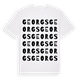 Georgs ordlek t-shirt