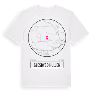 glesbygd Huljen t-shirt – ekologisk bomull t-shirt från Pinshirt