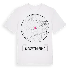 Glesbygd Rännö t-shirt – ekologisk bomull t-shirt från Pinshirt