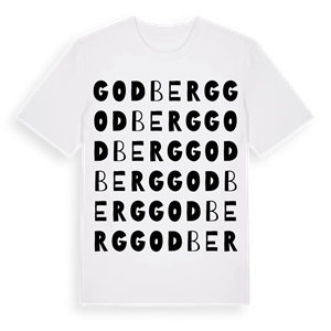 Godberg ordlek t-shirt – ekologisk bomull t-shirt från Pinshirt
