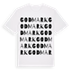 Godmark ordlek t-shirt